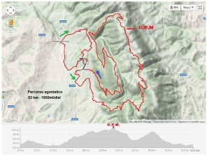 Massa Martana planimetria e altimetria