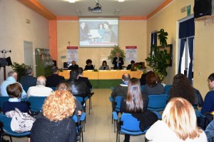 Un momento della cerimonia