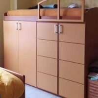 Armadio con letto ospite