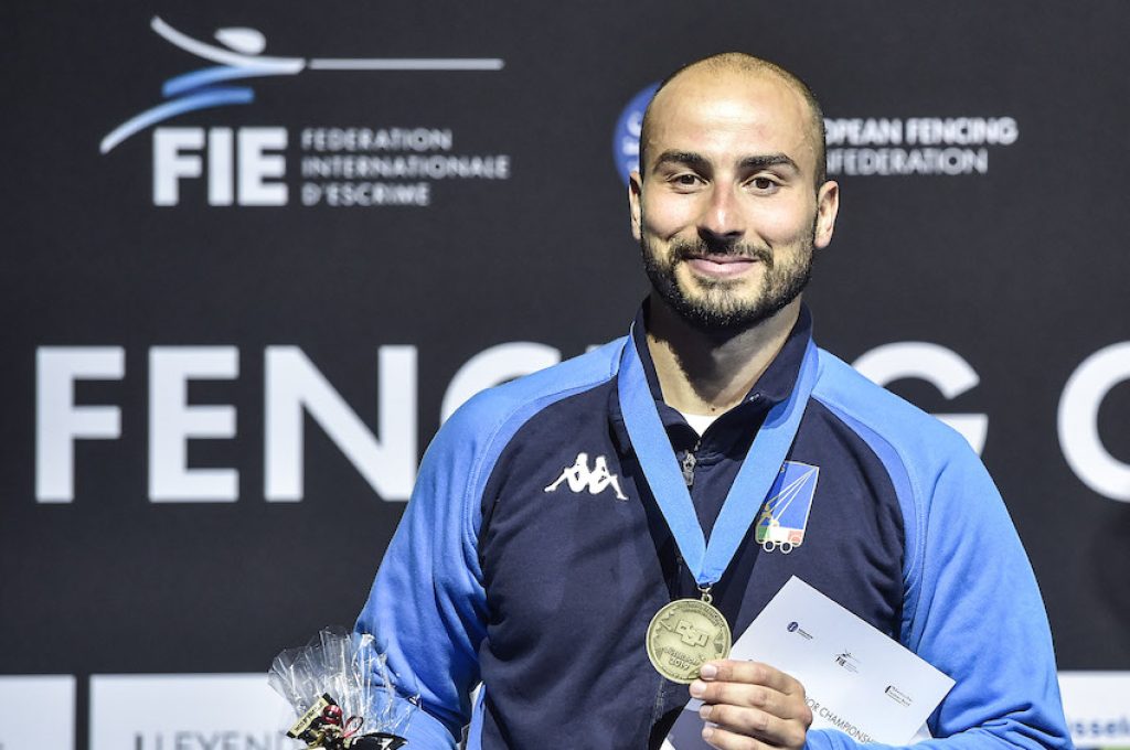 2019 European Fencing Championships Dusseldorf, 17/22 June In photo: FOCONI Alessio Photo BizziTeam