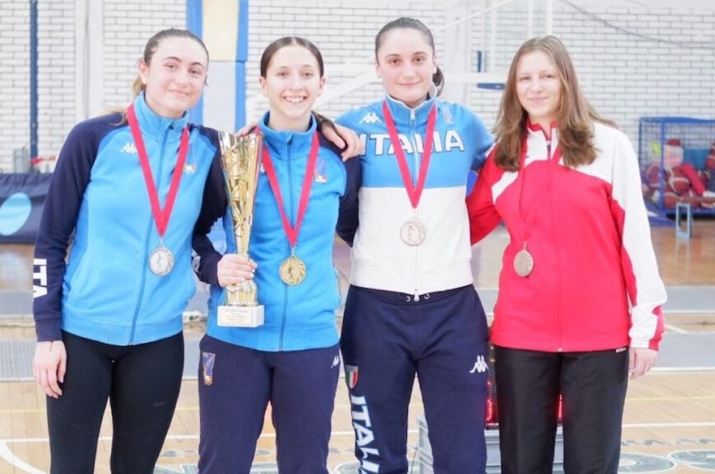 Amelia Giovannelli primo posto Belgrado U23
