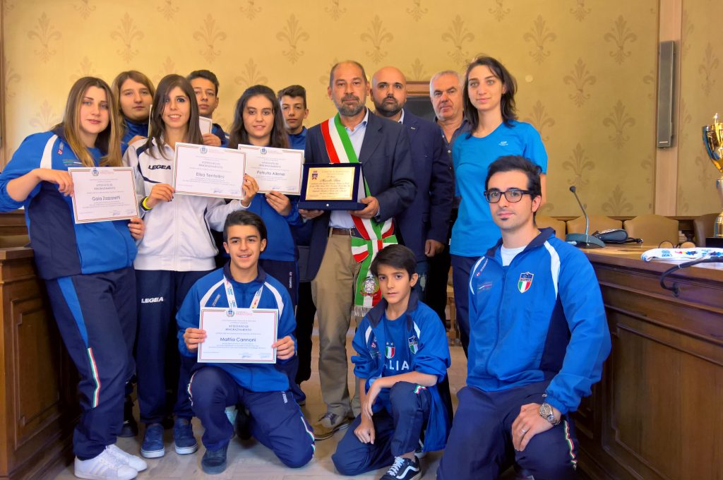 Attestati a scuola Karate di Marsciano