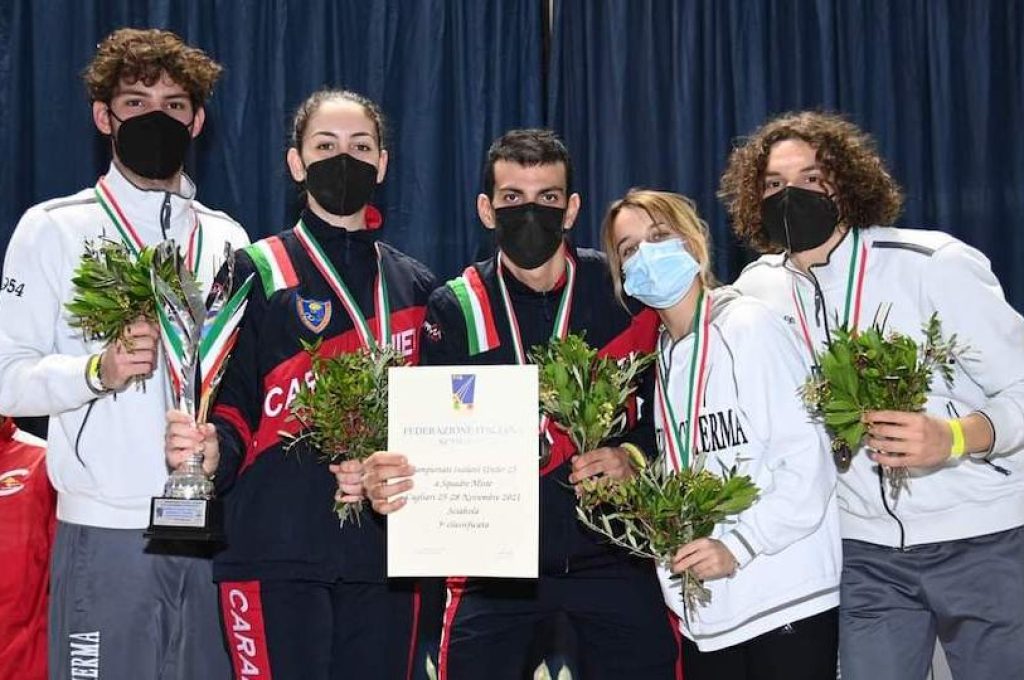 Cagliari U23 podio squadre miste