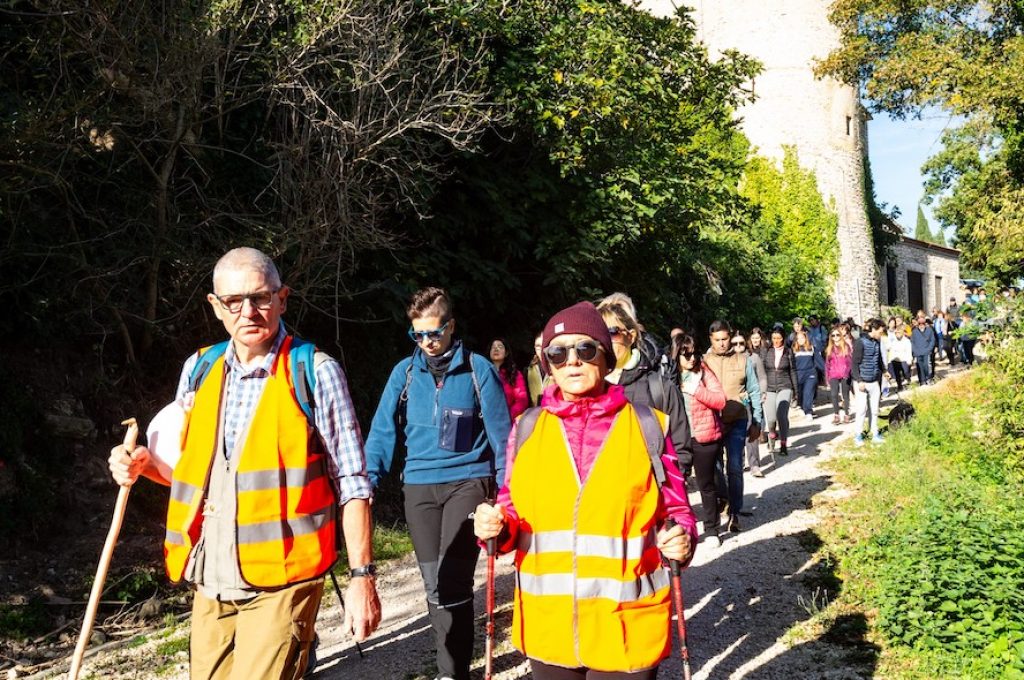Camminata in rosa titignano