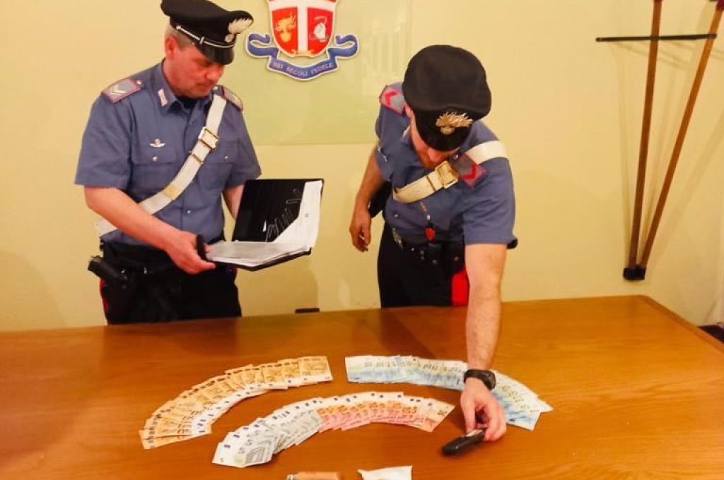 Carabinieri arresto droga
