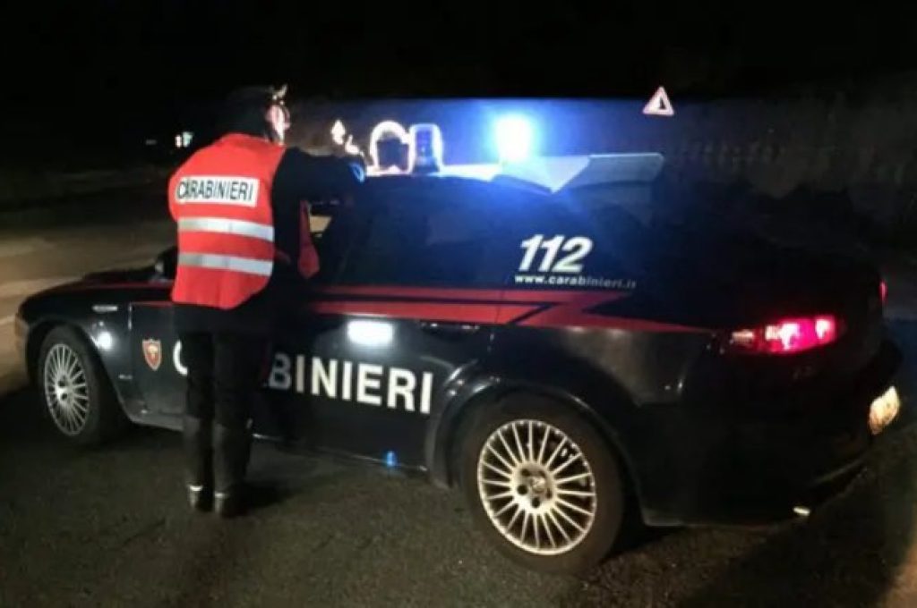 Carabinieri incidente