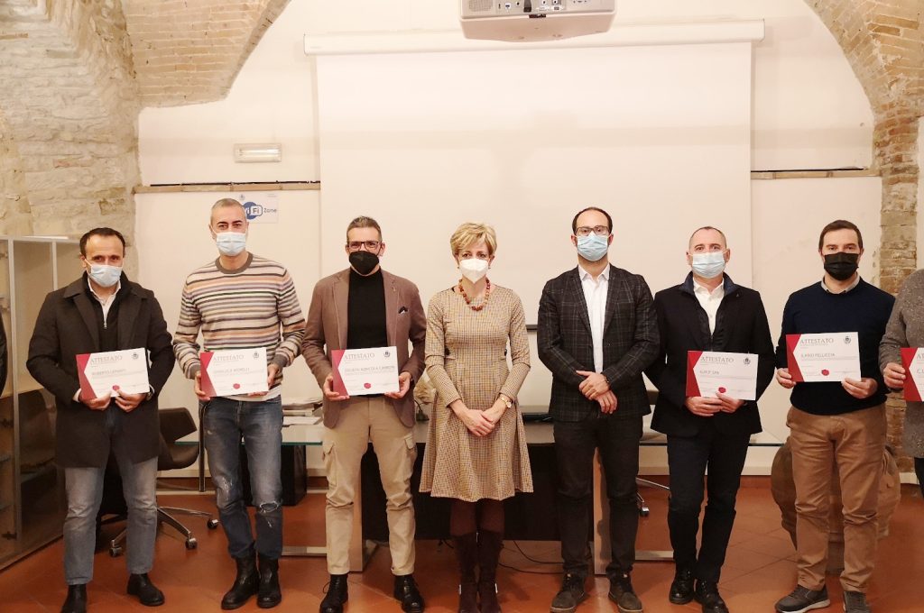 Consegna attestati imprese