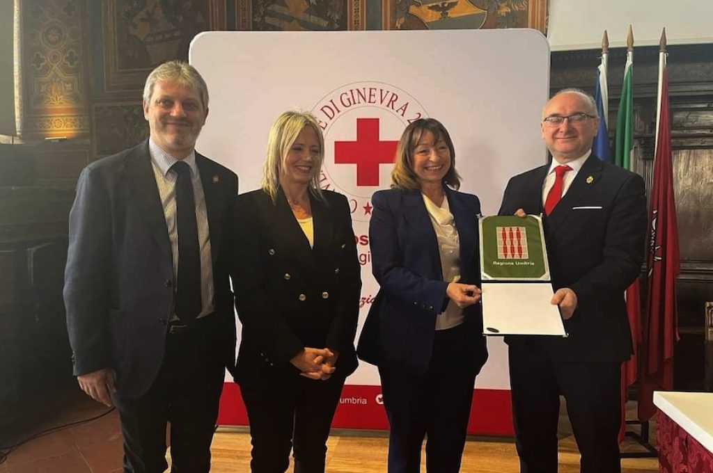 Da sin_ Paolo Scura_ Paola Fioroni_ Donatella Tesei_ Rosario Valastro