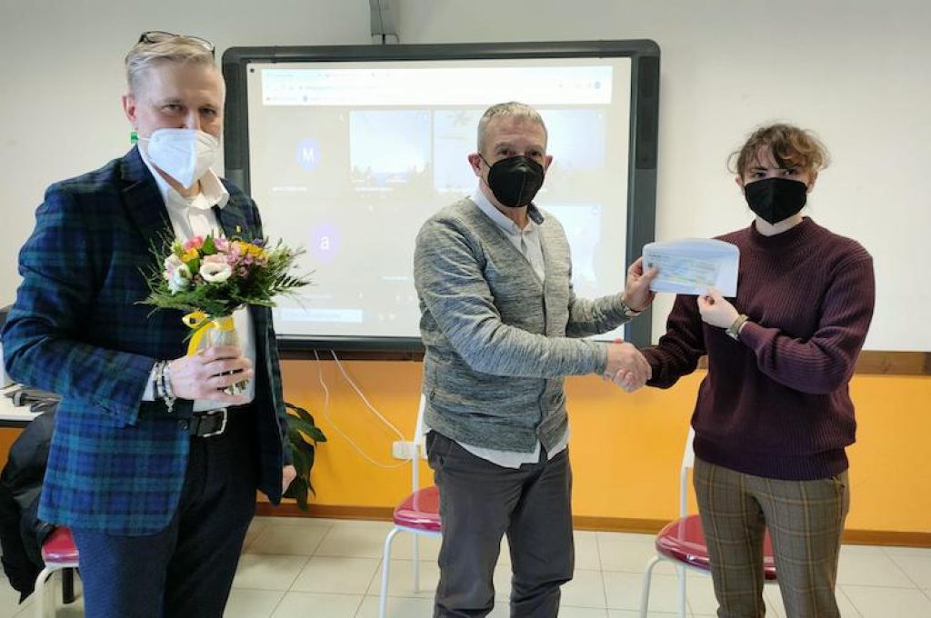 Dagioni premia Giulia Cicioni