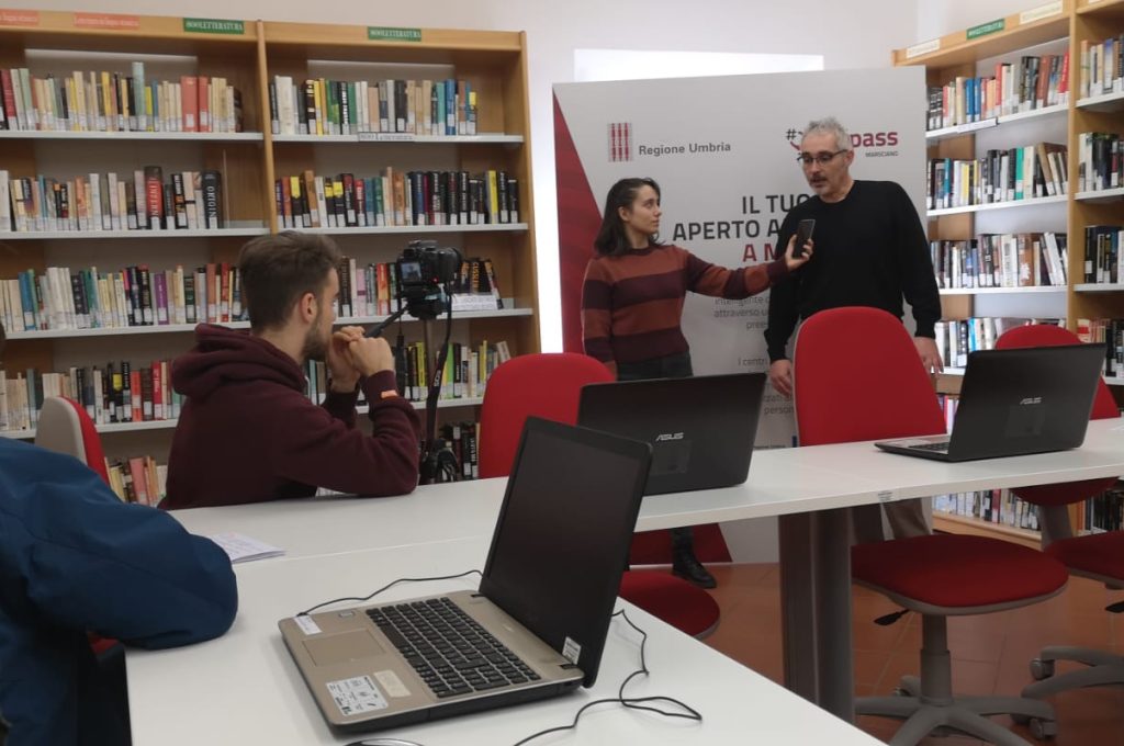 DigiPASS_Marsciano_Studenti_Liceo Scientifico_BIblioteca comunale