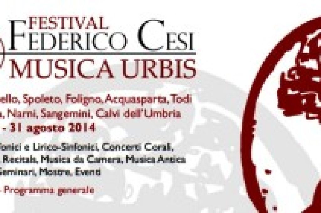 FEDERICOcesiMUSICAurbis