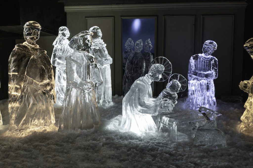 FOTO 2023 Presepe di GHIACCIO