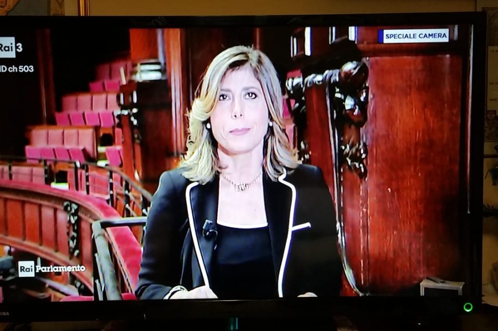 FOTO DELLA GIORNALISTA RAI ANNAMARIA BACCARELLI