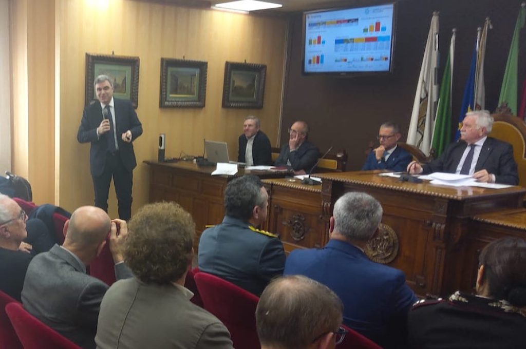 Federico Sisti durante la sua relazione 2