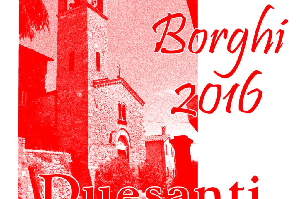 Festa nei borghi 2016 manifesto