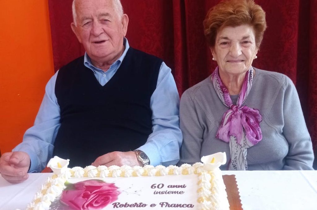 Franca e roberto nozze diamante