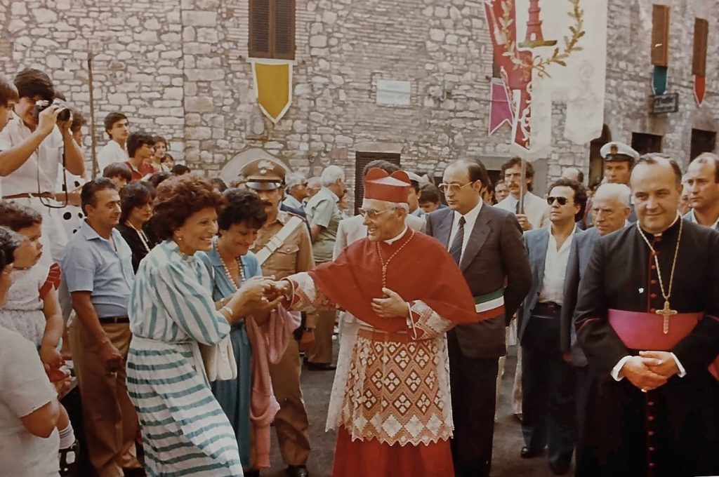 Il cardinale Ugo Poletti (foto N. Latini)