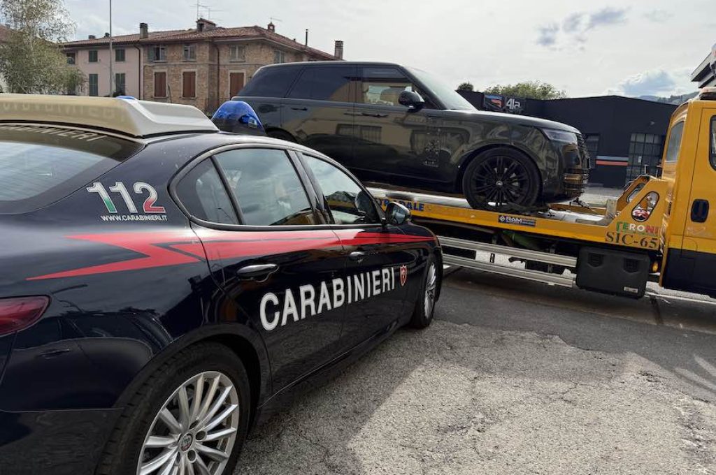 Immagine auto rubata