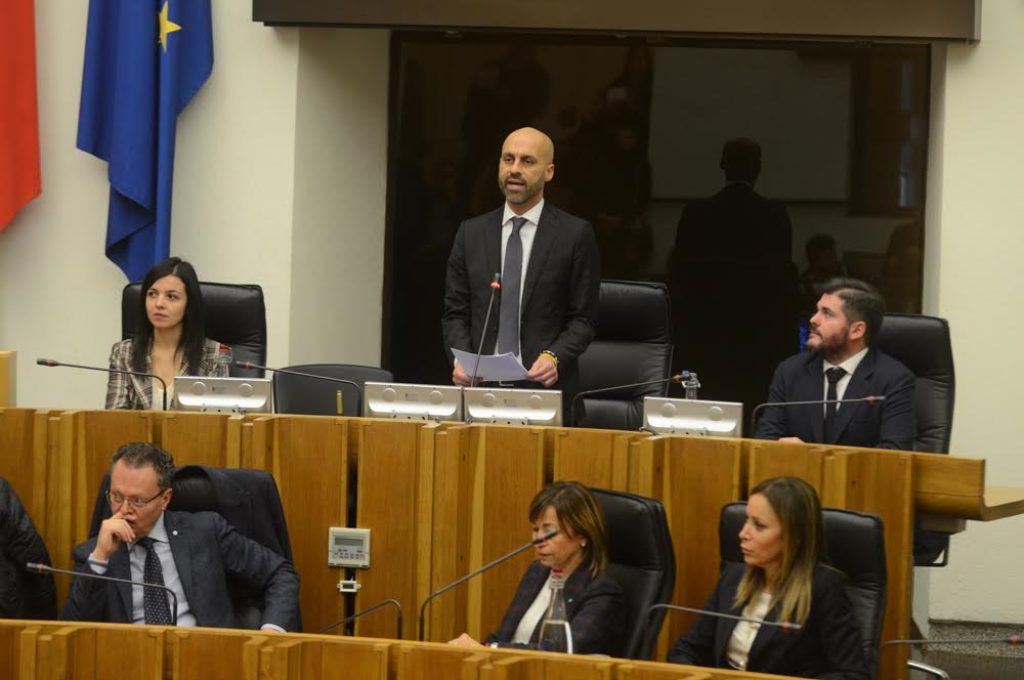 Insediamento Presidente Marco Squarta