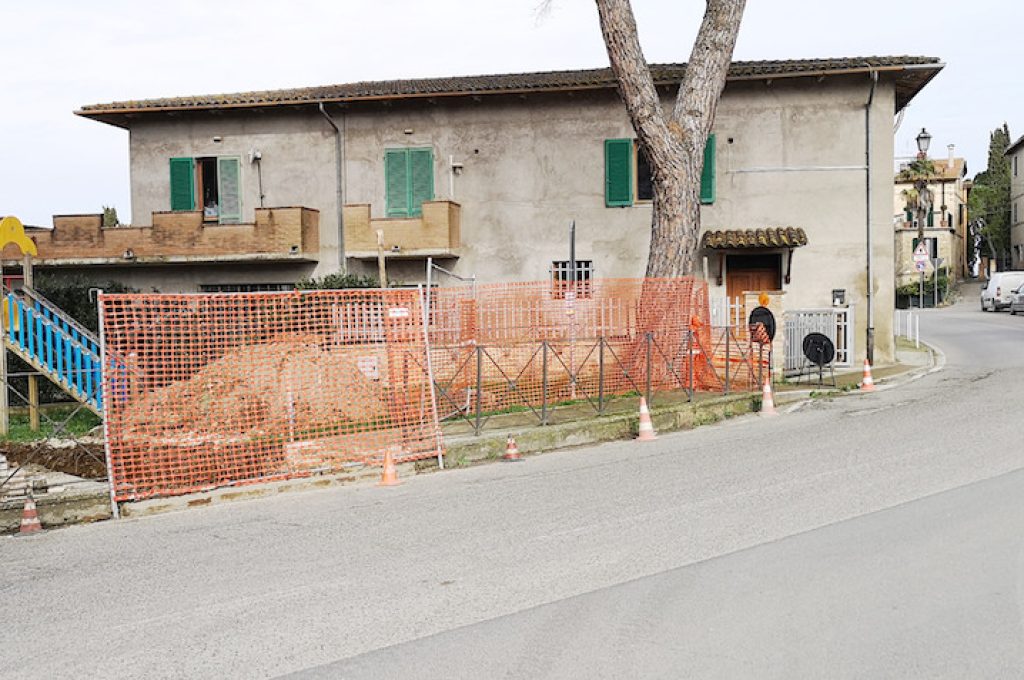 Lavori acquedotto San Valentino