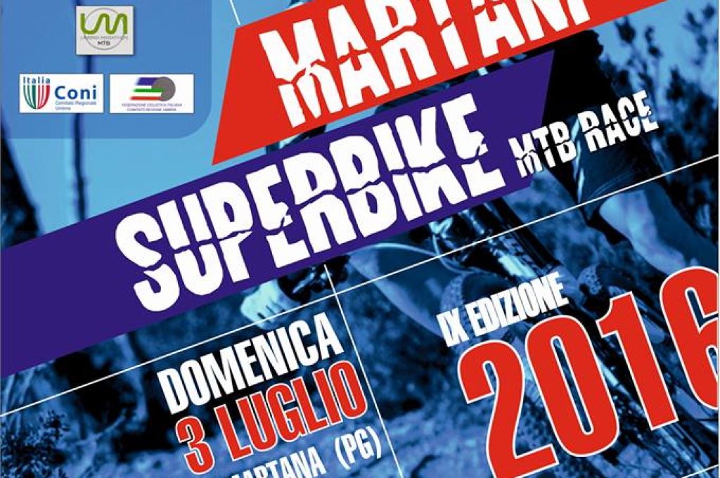 Locandina Martani Superbike Mtb Race 03072016