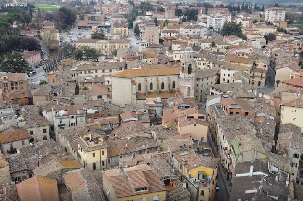 Marsciano aerea centro 1