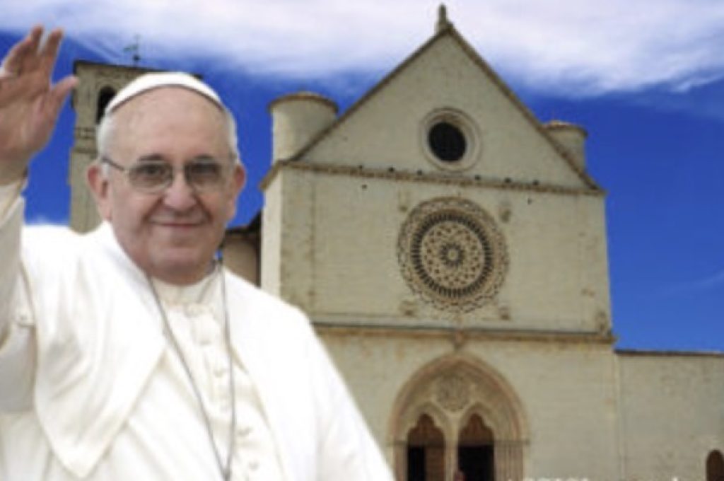 Papa Francesco assisi