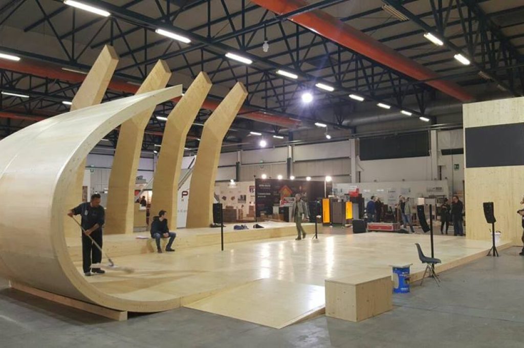 Piazza Tecla allestimento