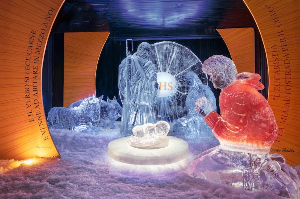 Presepe di ghiaccio 2025