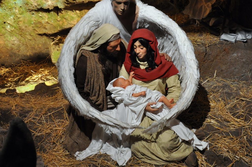 Presepe pozzo orvieto famiglia