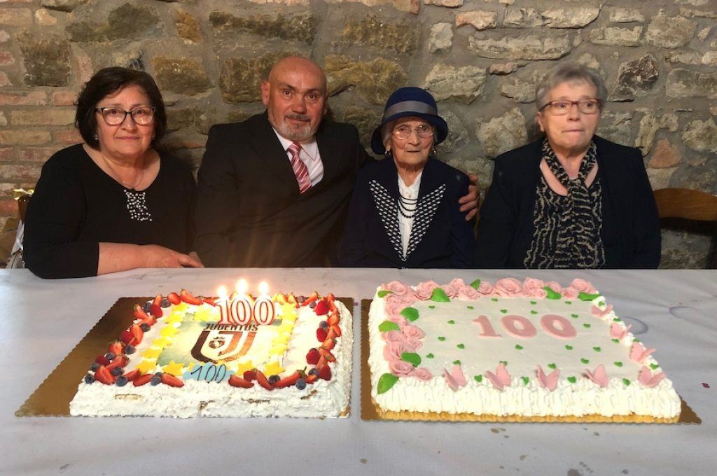 Rina coi figli