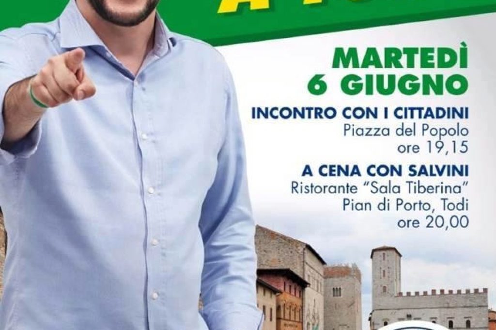 Salvini a Todi