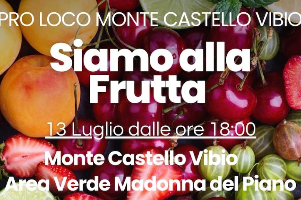 Siamo alla frutta