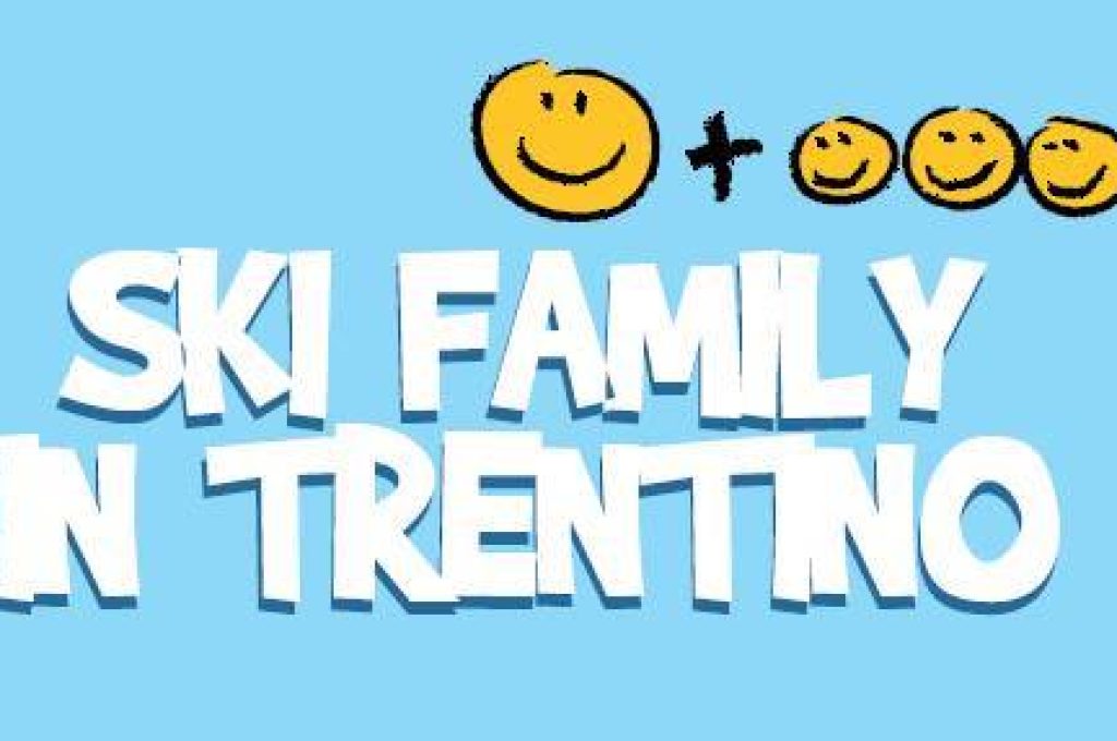 Ski family in Trentino