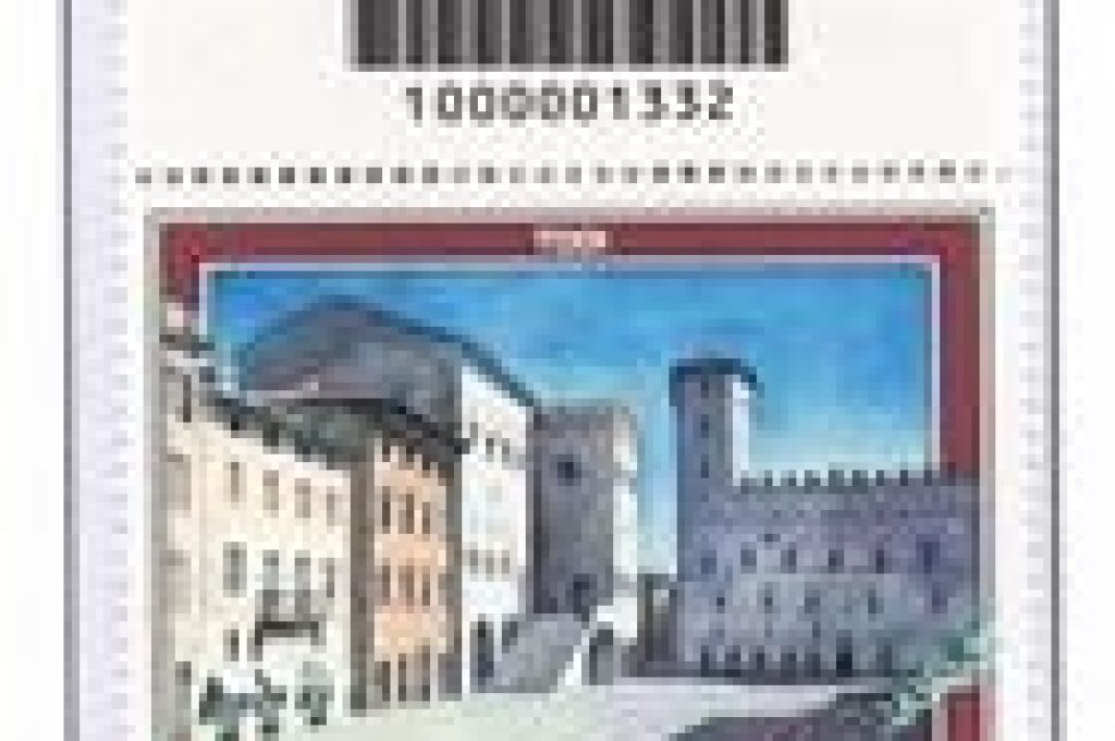 Todi turismo francobollo