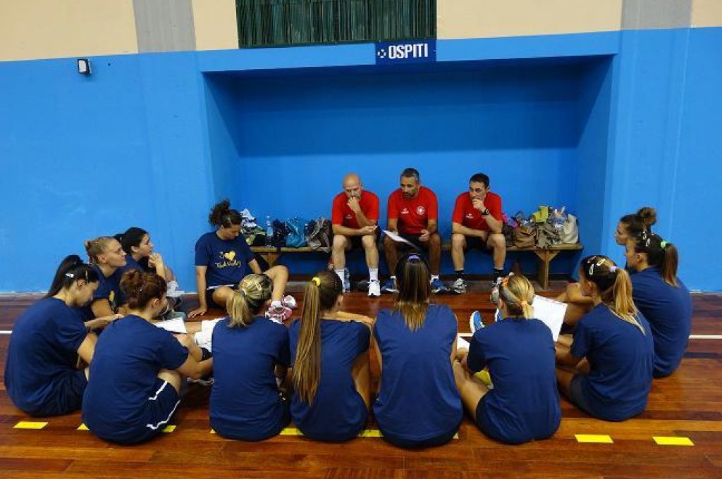 Todi volley preparazione partita