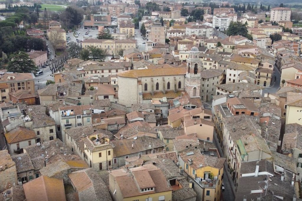 Veduta centro storico Marsciano