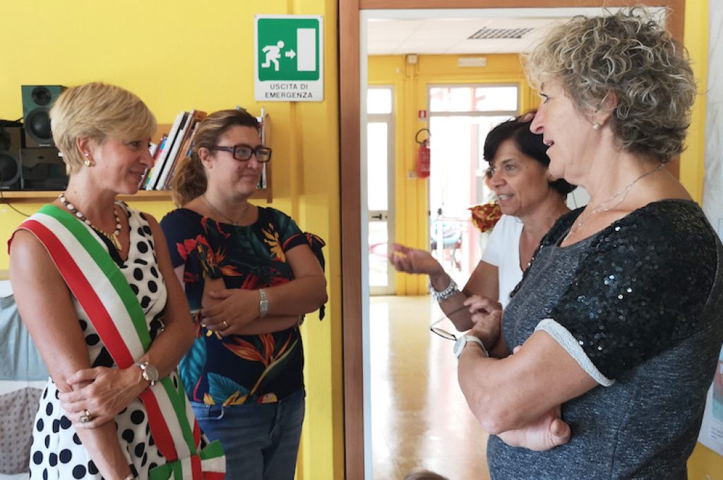 Visita amministrazione al Rodari