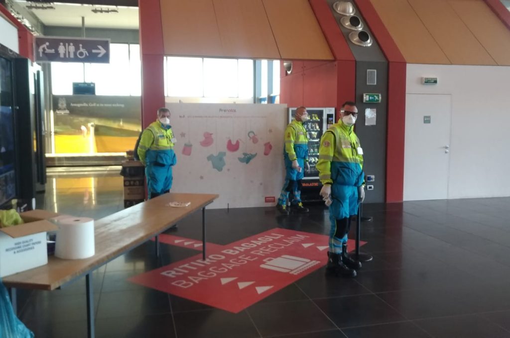 aeroporto coronavirus