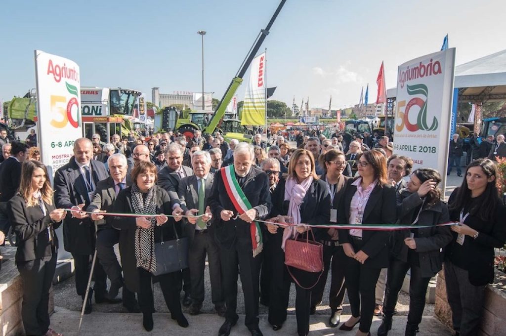 durante Agriumbria 2018 presso Centrofiere "Maschiella" Bastia Umbra IT, 6 aprile 2018. Foto: Umbriafiere [riferimento file: 2018-04-06/750_4673]
