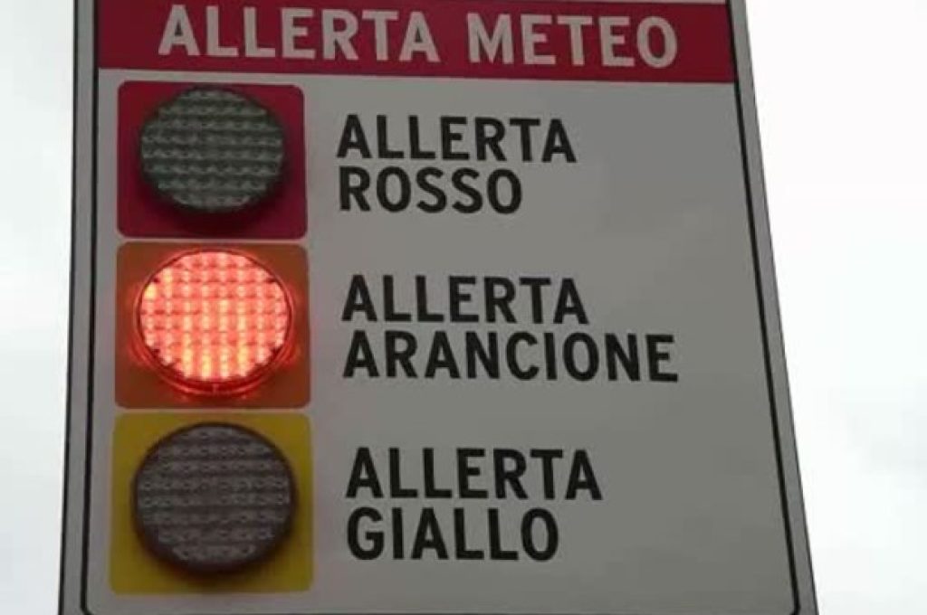 allerta arancione