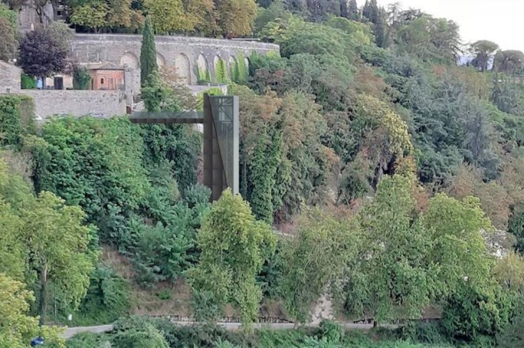 ascensori dal nido dell'aquila