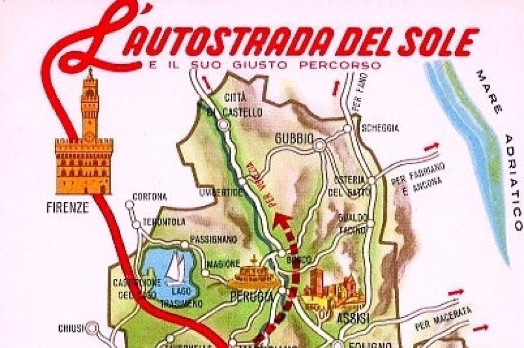autostrada tracciato umbro