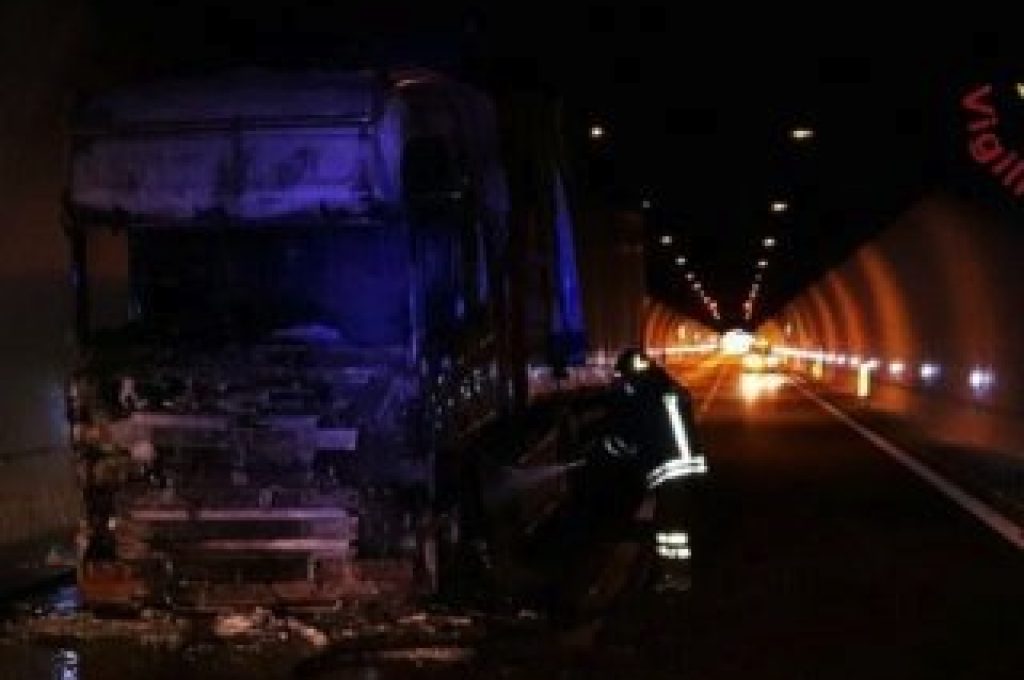 camion a fuoco