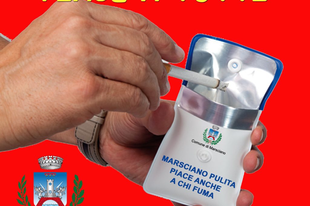 campagna contro l'abbandono dei mozziconi