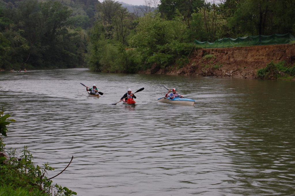 canoe tevere