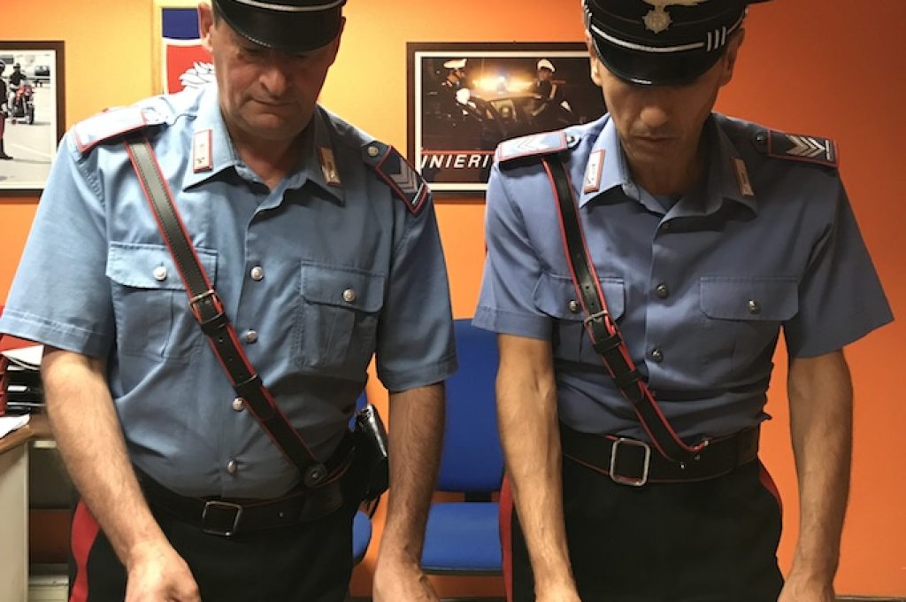 carabinieri droga marscianesi