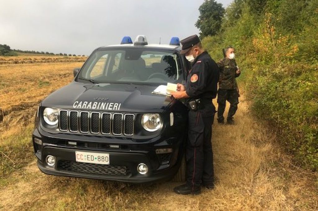 carabinieri forestali caccia