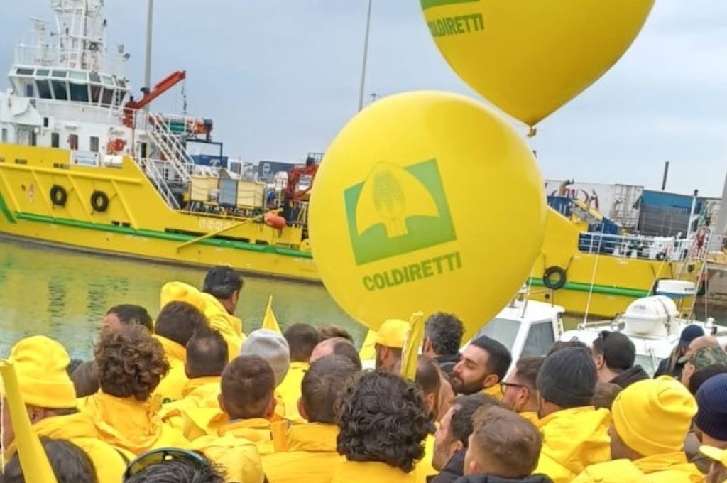 coldiretti olio protesta