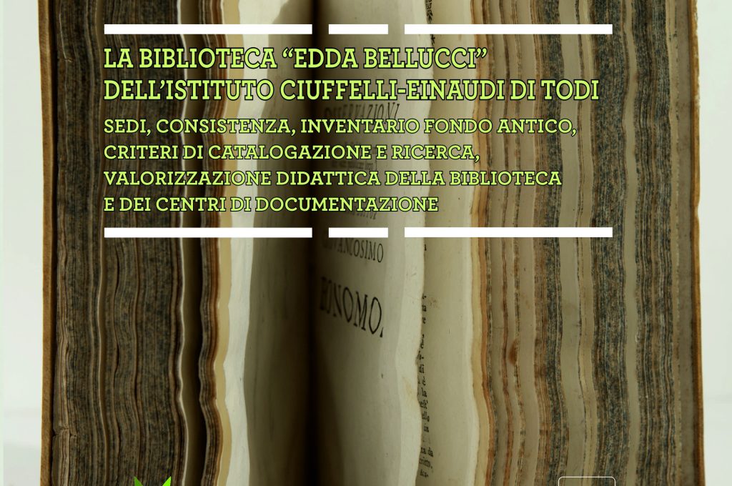 copertina opuscoloLa Biblioteca Edda Bellucci_7